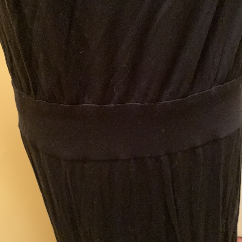 Trina Turk Sleeveless Maxi Dress/cowl neck & hoodie Effortless Midnight Allure - Picture 7 of 14